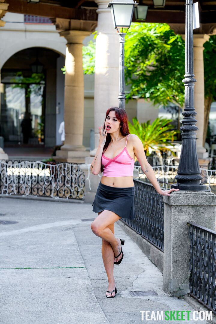 Would You Rather See Barcelona or Her Pussy? Why Not Both?