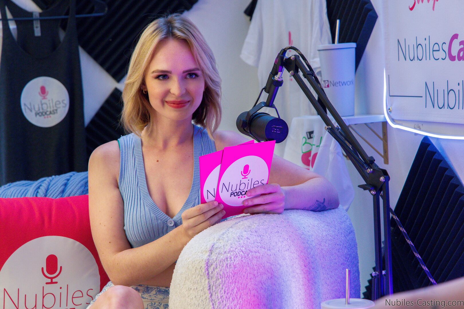 Nubiles Podcast Lilly Bell Casts Tiny Rhea 2 - S1:E5