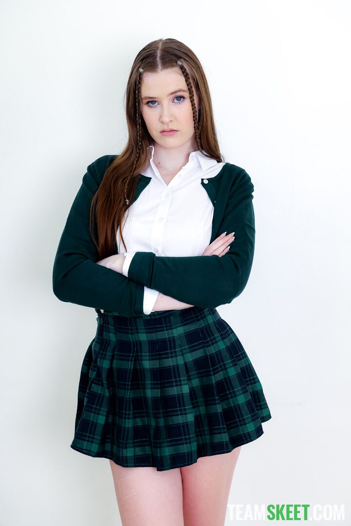 Innocent Schoolgirl Becomes Sex Ed Prop