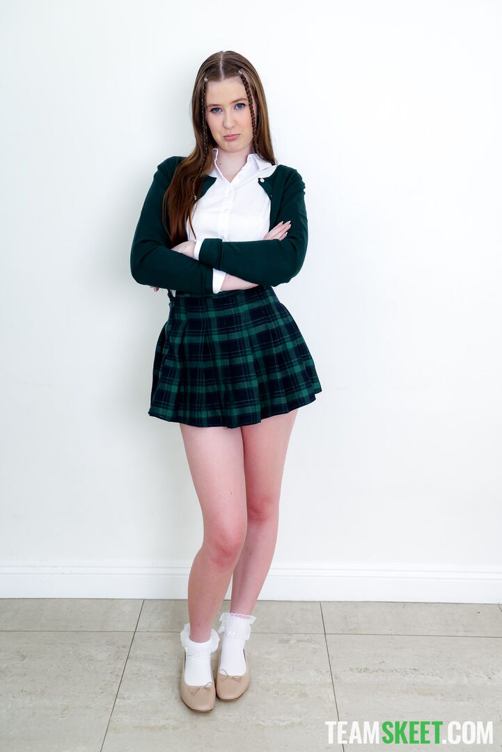 Innocent Schoolgirl Becomes Sex Ed Prop