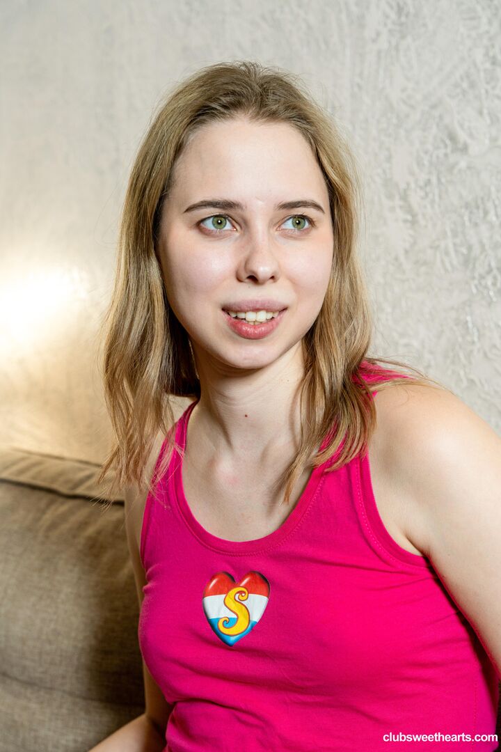 Cutie Alice stains the couch