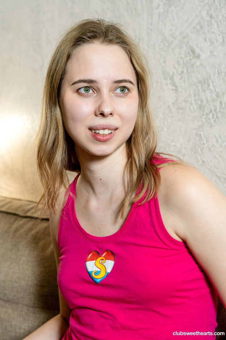 Cutie Alice stains the couch