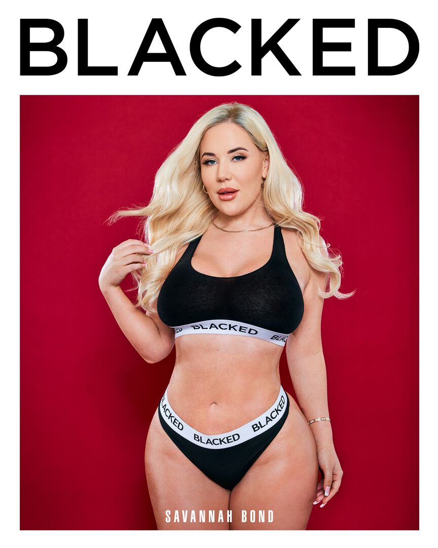 Curvy Blonde Savannah Gets BBC Spit-Roasted