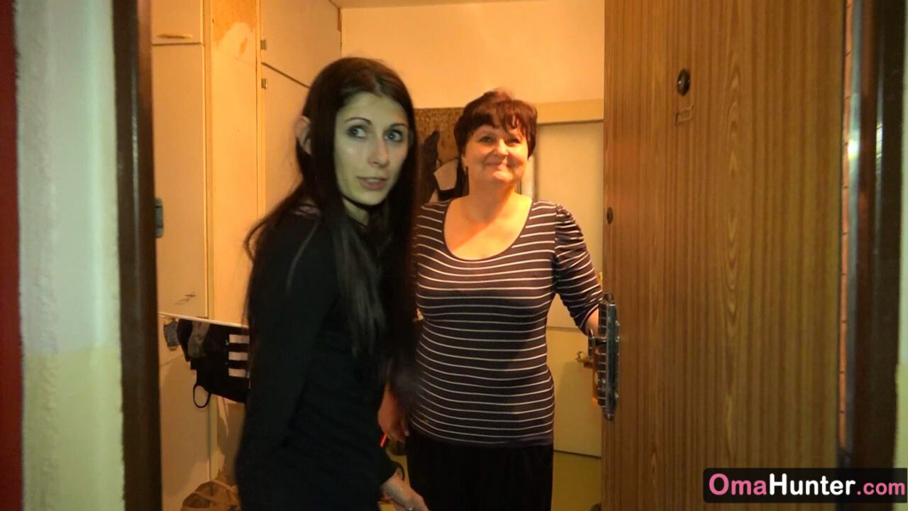 GRANNY HUNTER GIRL JUST ARRIVED AT WOMENS HOME