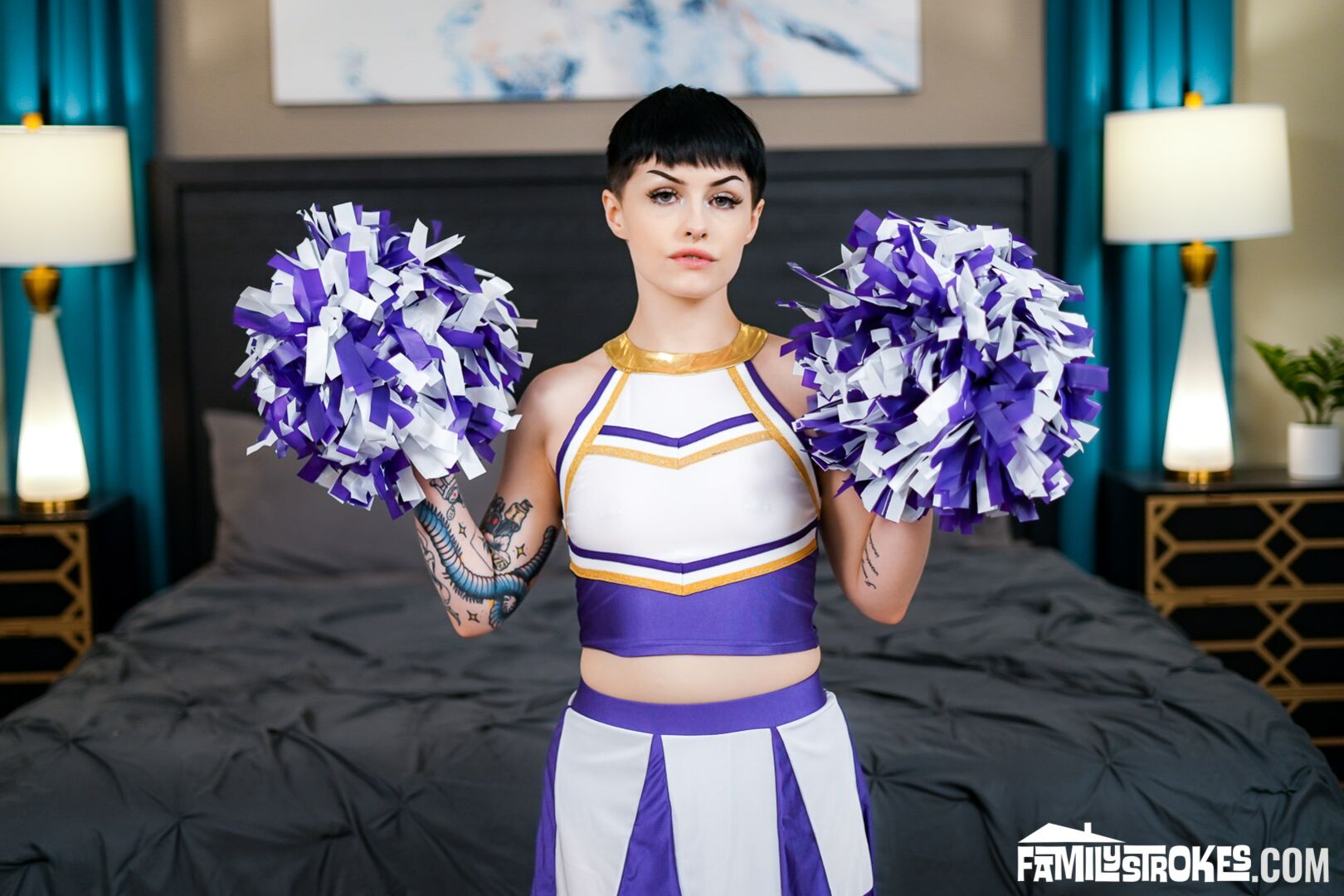 From Tomboy to Cheerleader: Turning My Stepsister Into a Cumslut