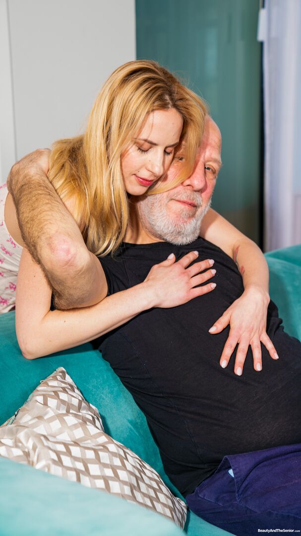 Amy Douxxx & grandpa Dery