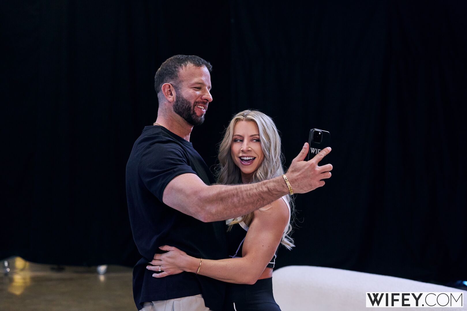 Tiffani And Benfit - Fit Blonde Hotwife Gets BBC Filling