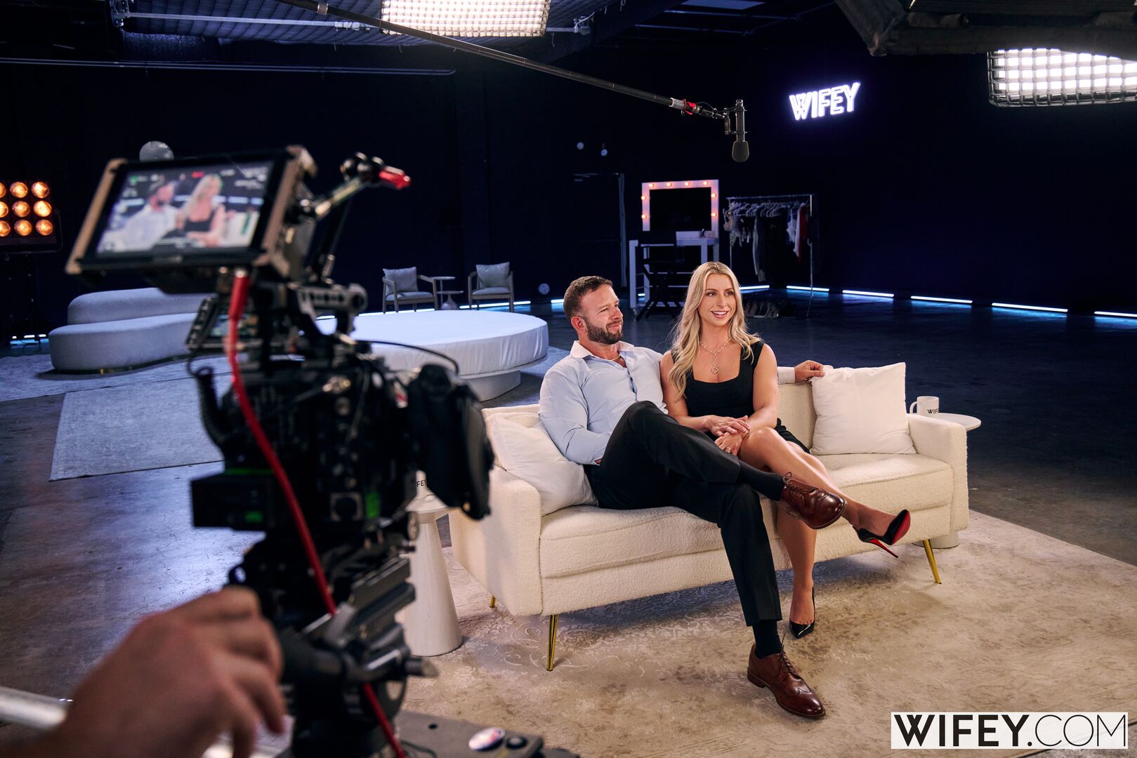 Tiffani And Benfit - Fit Blonde Hotwife Gets BBC Filling