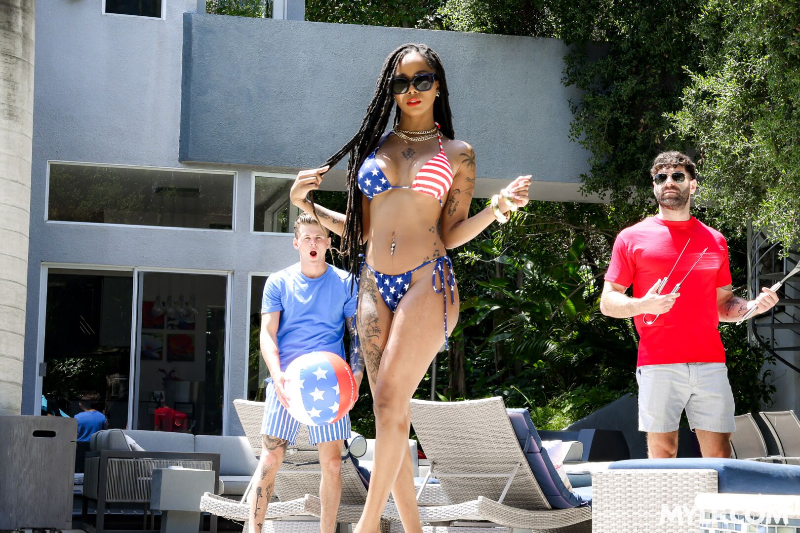 Don't Let His Cheating Ruin Memorial Day, Just Suck Your Stepson's Cock