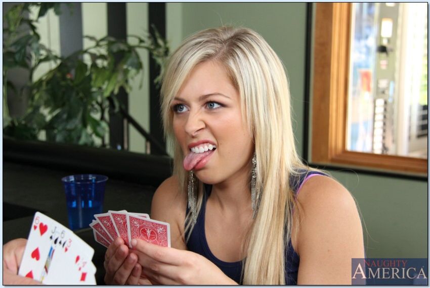 Blonde Zoey Monroe fucking in the game room with her tattoos