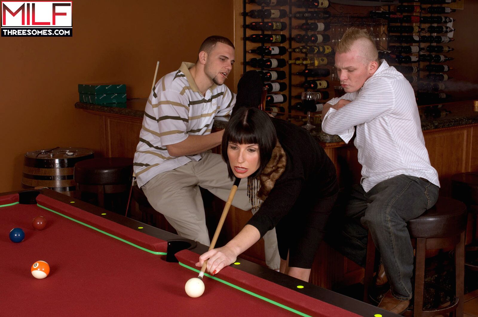 Audrey Maxx: pool hustler, cock handler