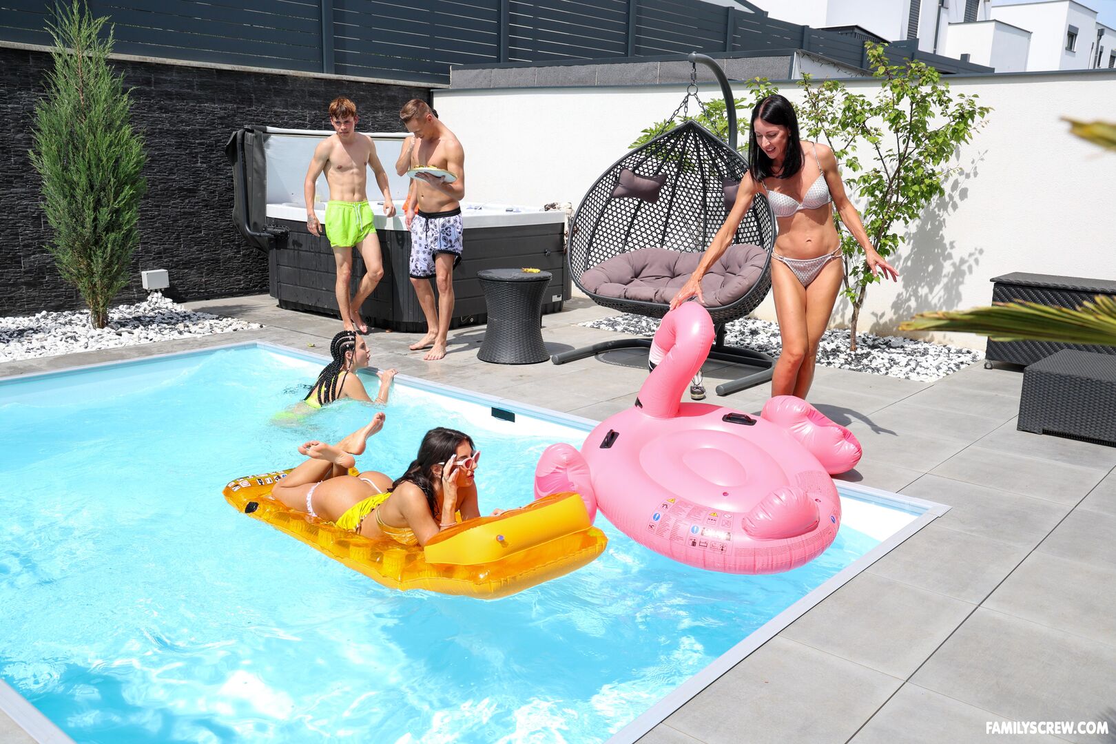Wet & Wild Pool Party part 1