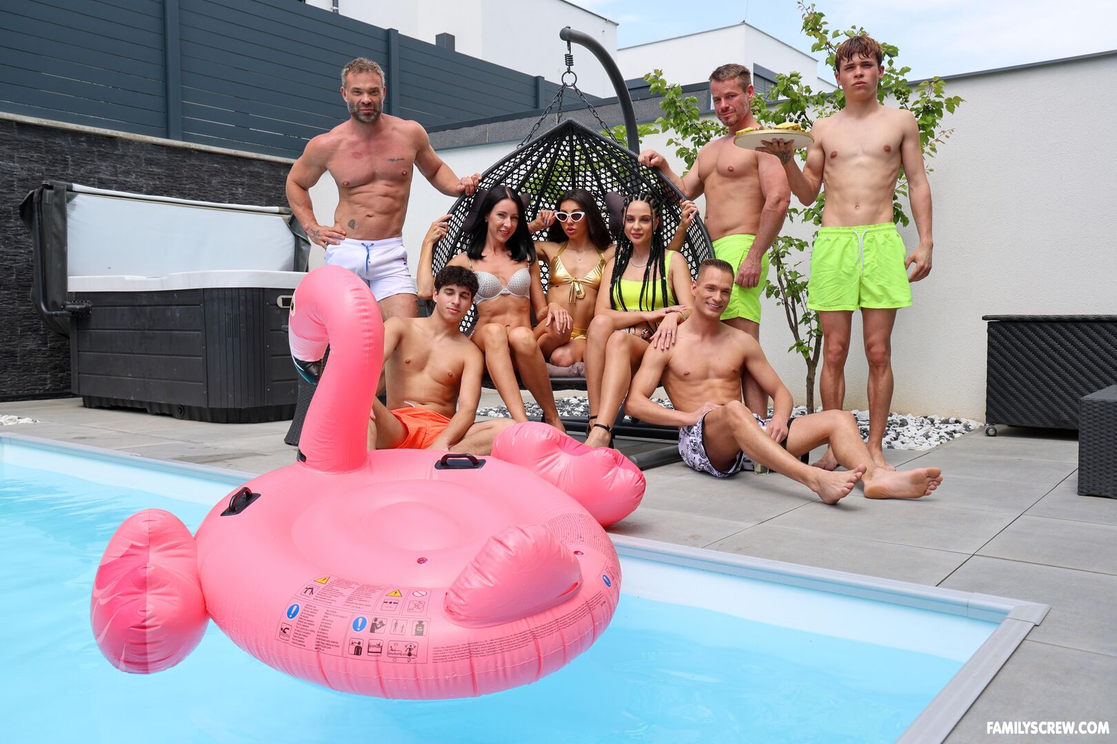 Wet & Wild Pool Party part 1