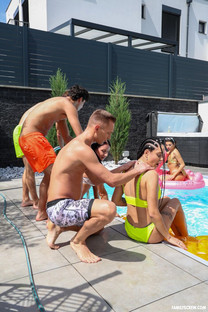 Wet & Wild Pool Party part 1