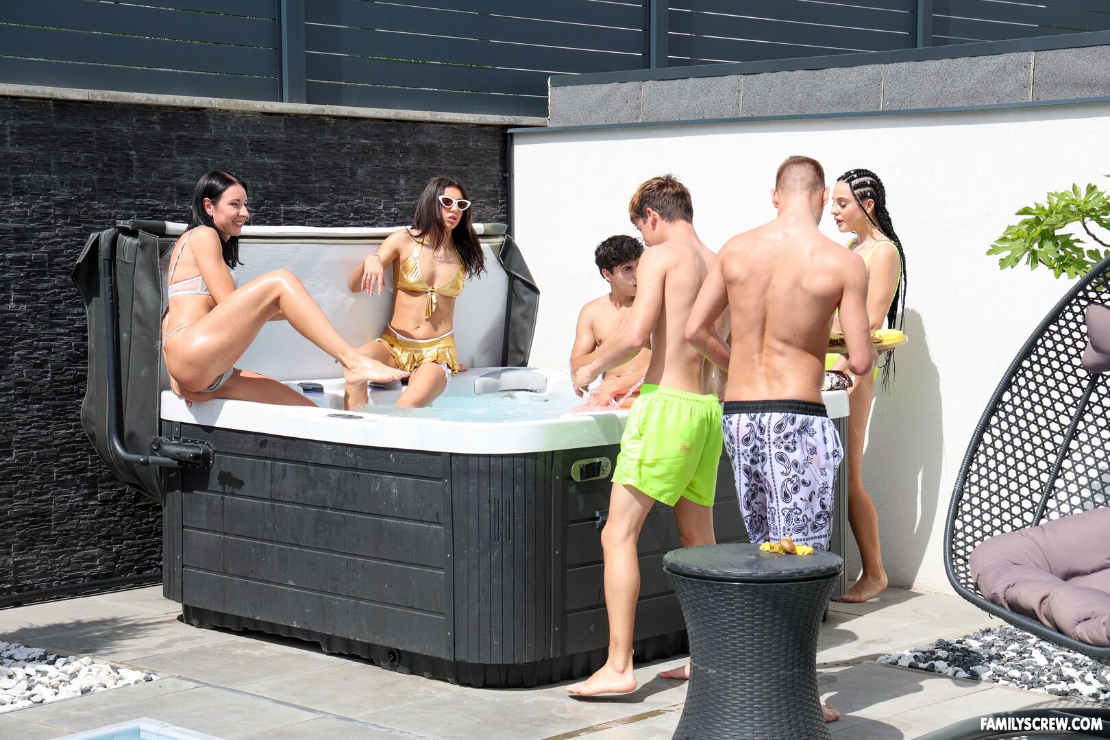Wet & Wild Pool Party part 1