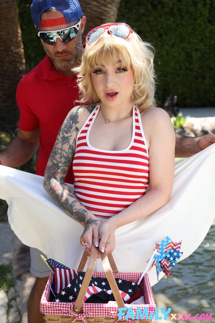 Stevie Moon Has The Perfect Poolside Flirty Bikini