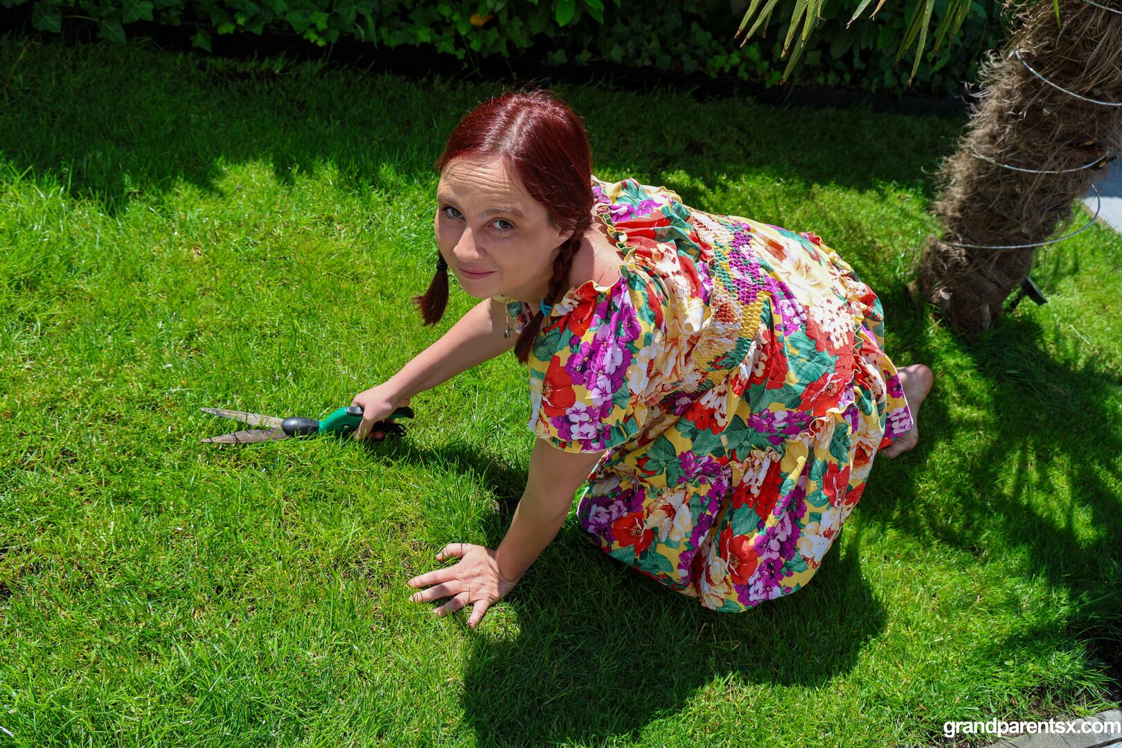 Our maid craves for old cock