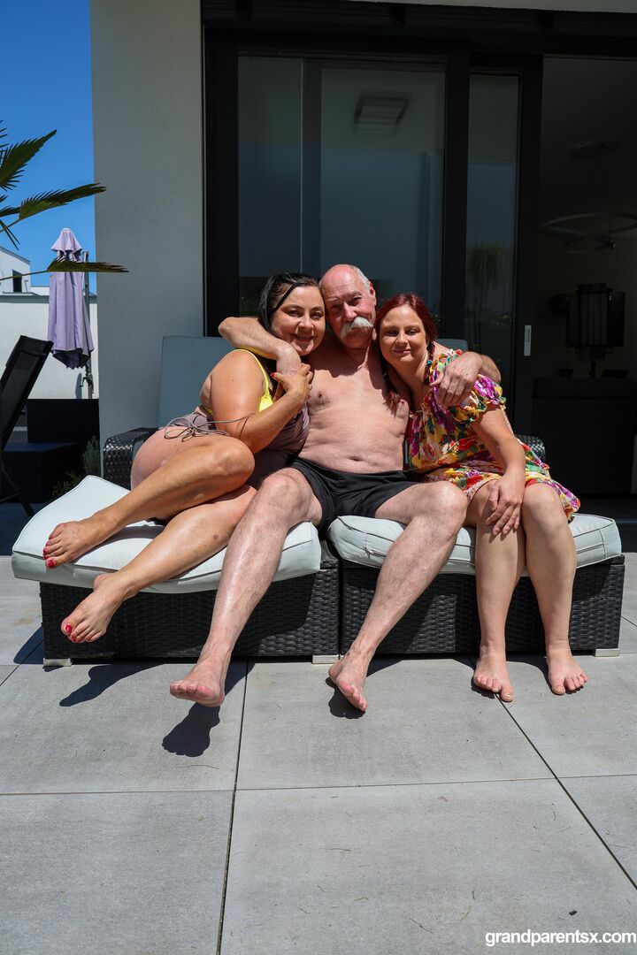 Our maid craves for old cock