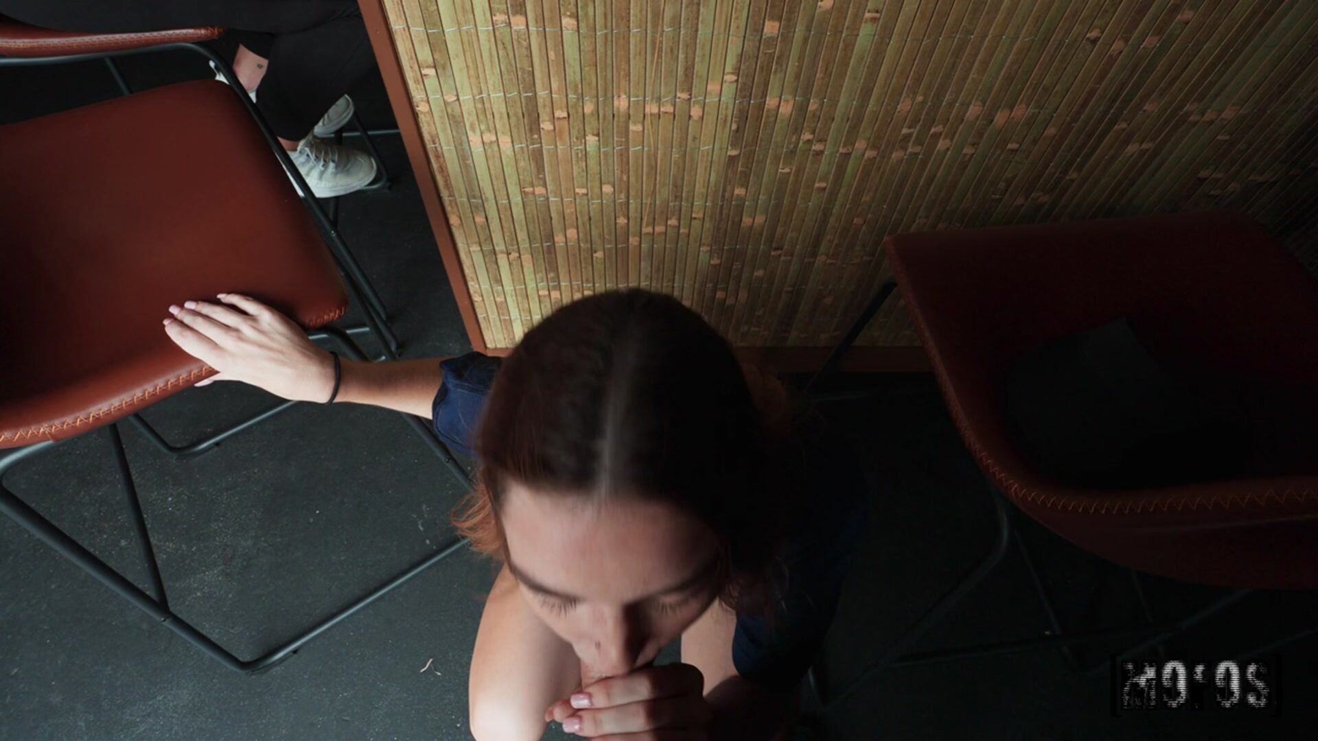 Waitress Breaks for BF's Big Sub