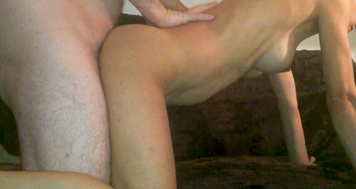 Intimate couch sex