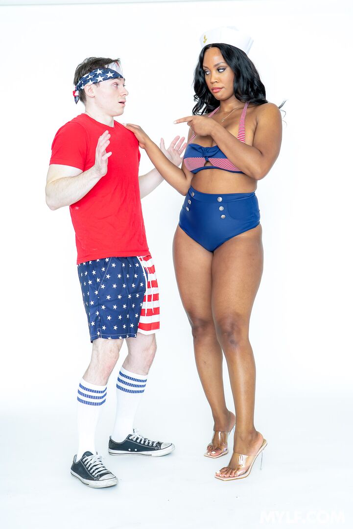 “My Stepson Is a Pervert!” Fuck Me on the Fourth