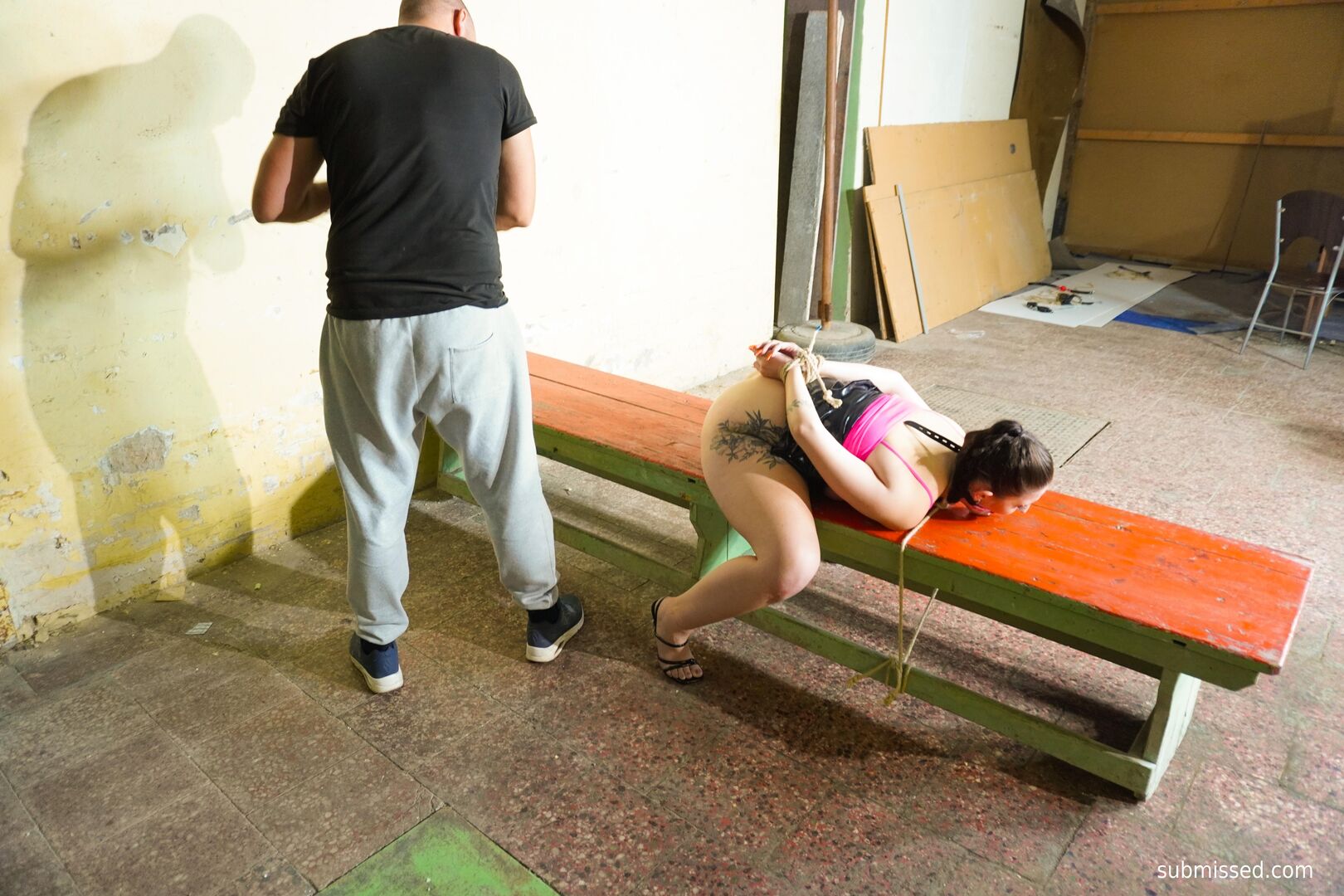 Stepsis Suzie Hogtied and Gagged