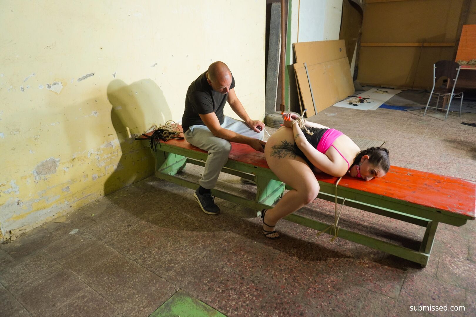 Stepsis Suzie Hogtied and Gagged
