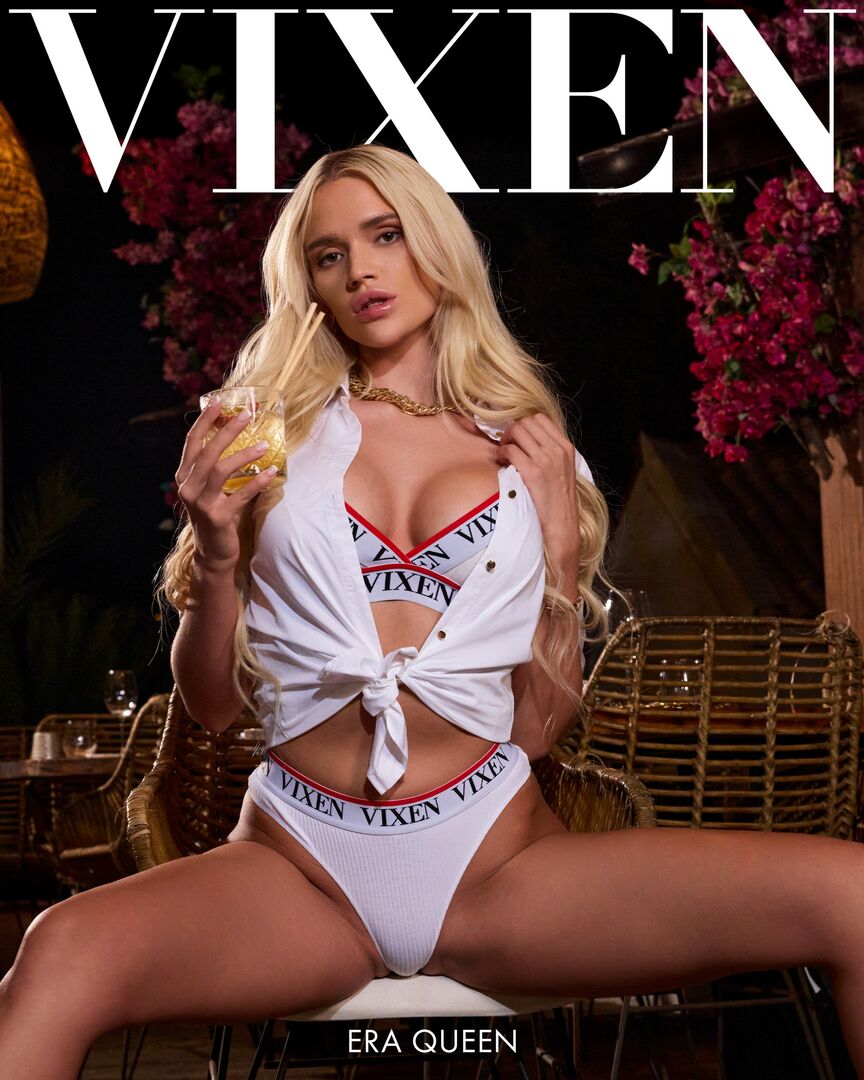 Buxom Blonde Devours His Big Dick