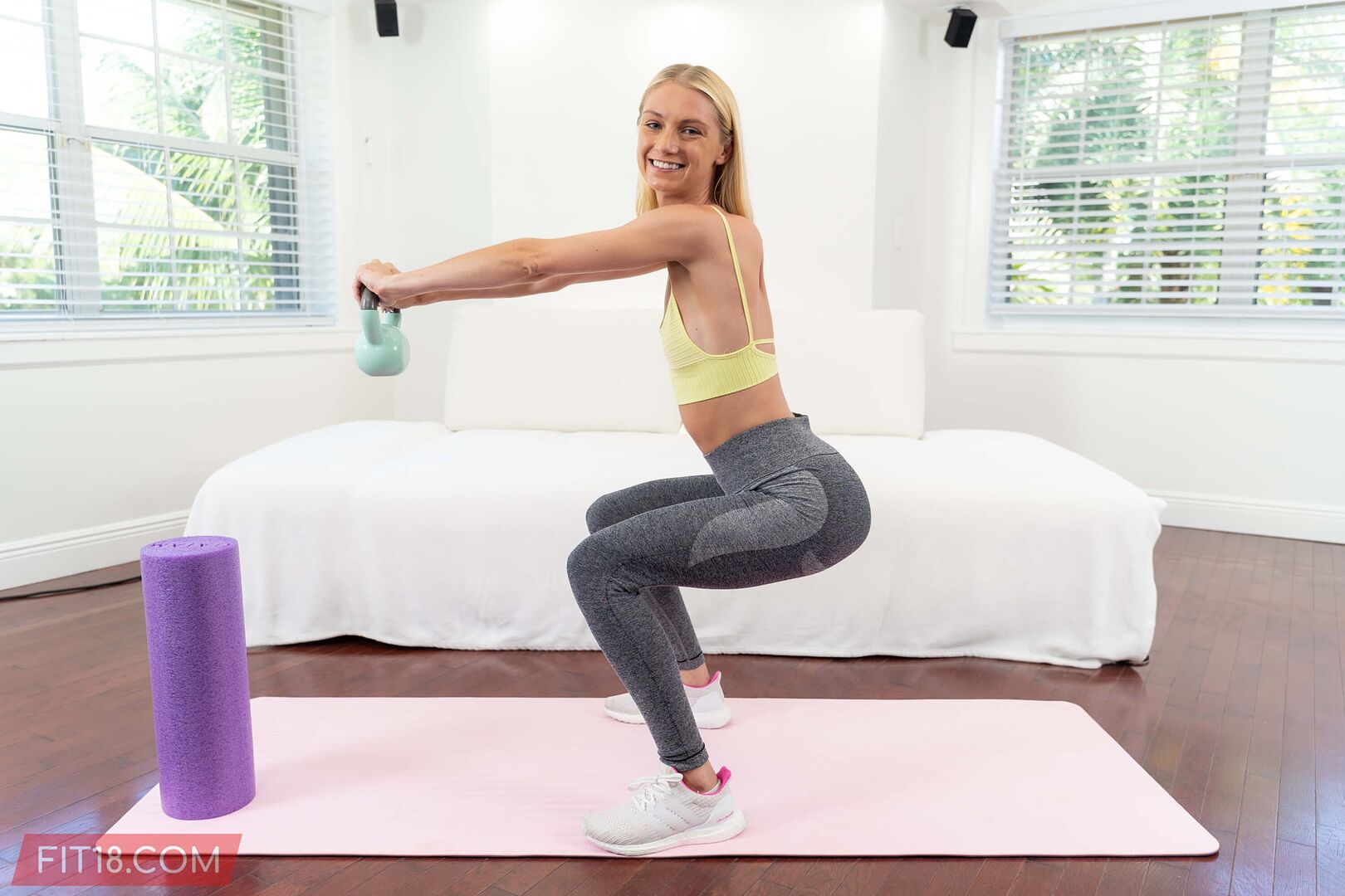 Tall Skinny American Blonde Payton Avery Fucked In Yoga Pants