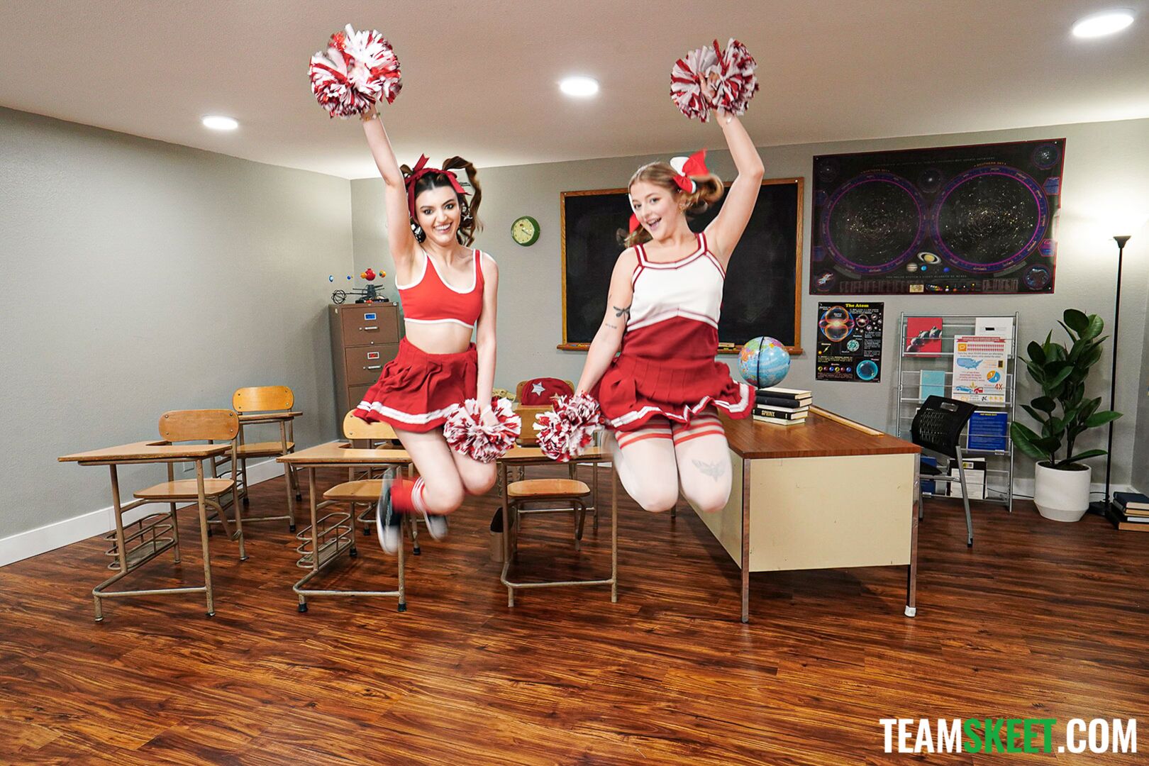 Summer School Scandal: The Cheerleaders’ Creamy Fate