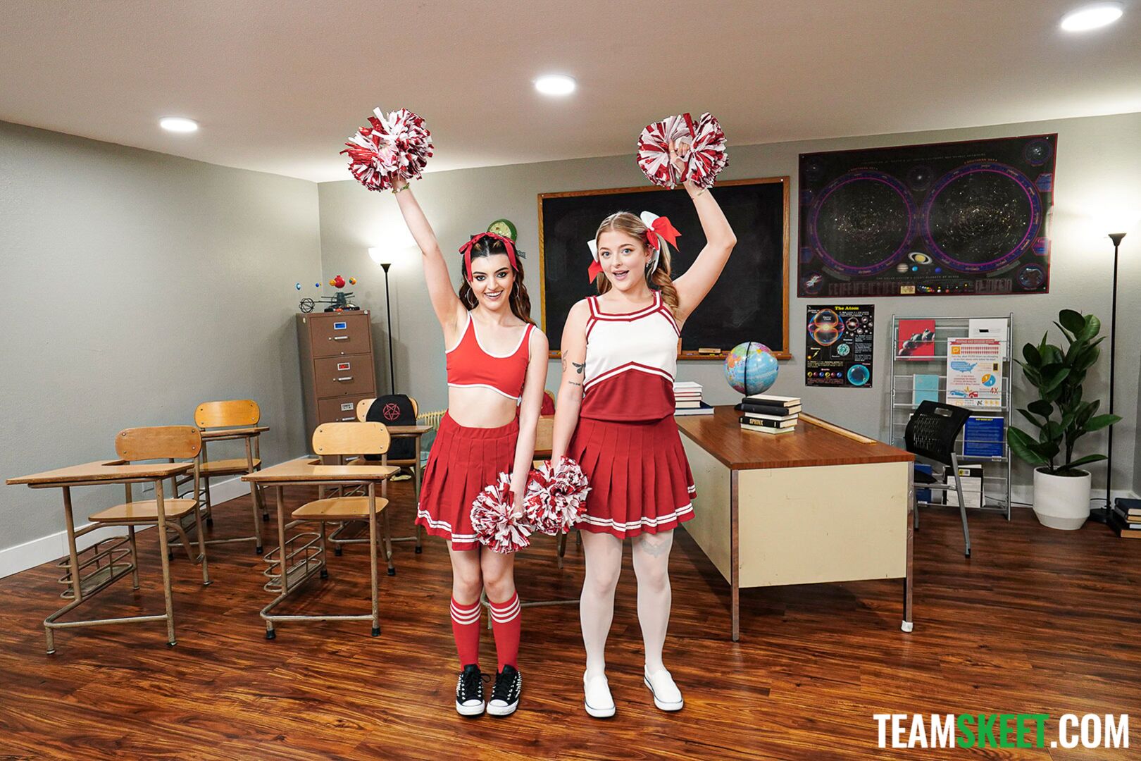Summer School Scandal: The Cheerleaders’ Creamy Fate