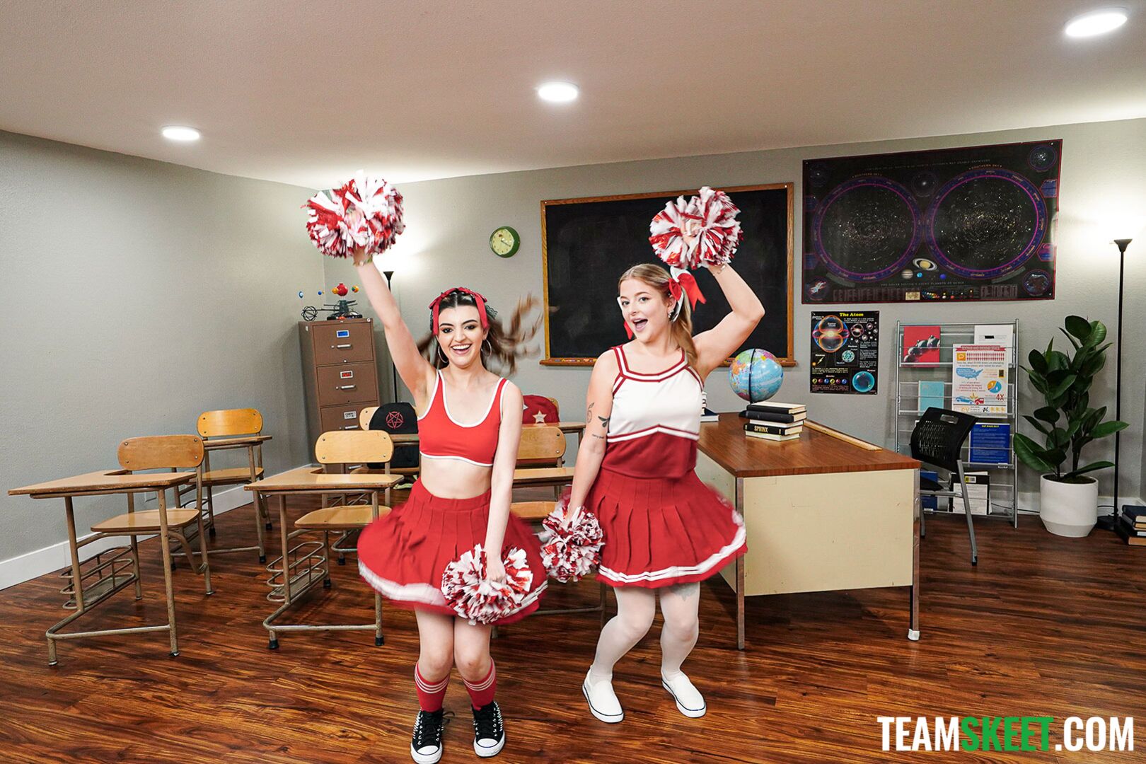 Summer School Scandal: The Cheerleaders’ Creamy Fate