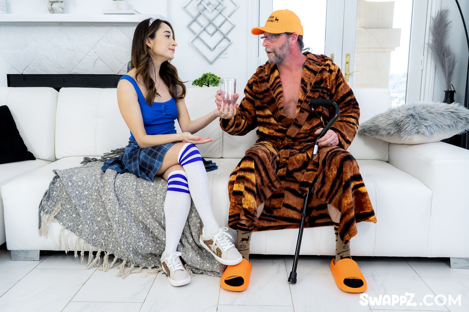 Bend Me Over Your Walker & Fuck Me, Pop-pop! (Grandpa Swap Special)