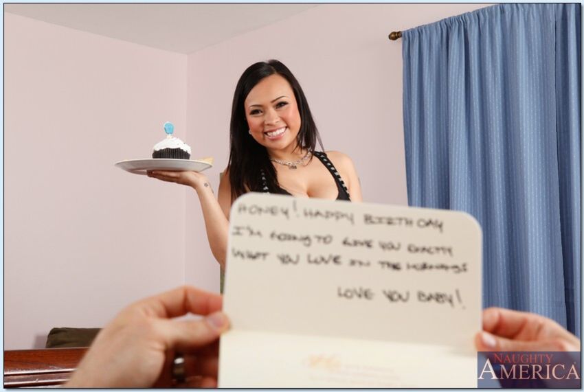 Wife Gia Grace fucking in the bed with her black hair