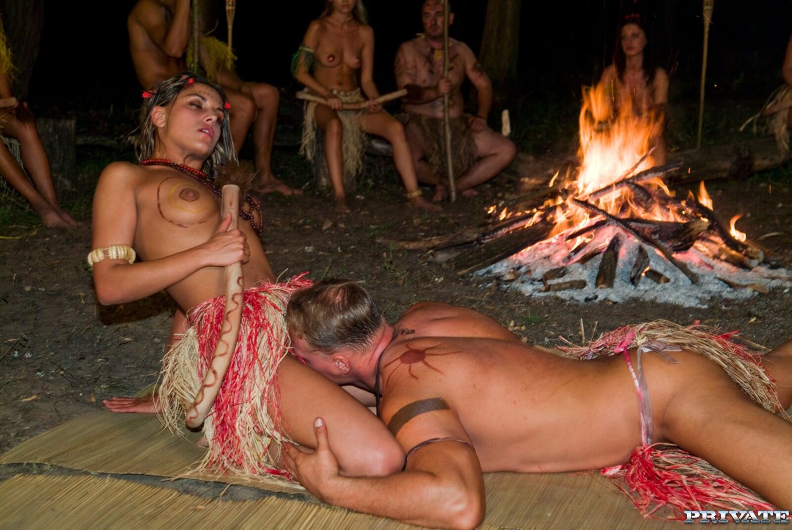 Sarah Has Sex Outdoors with a Native Guy