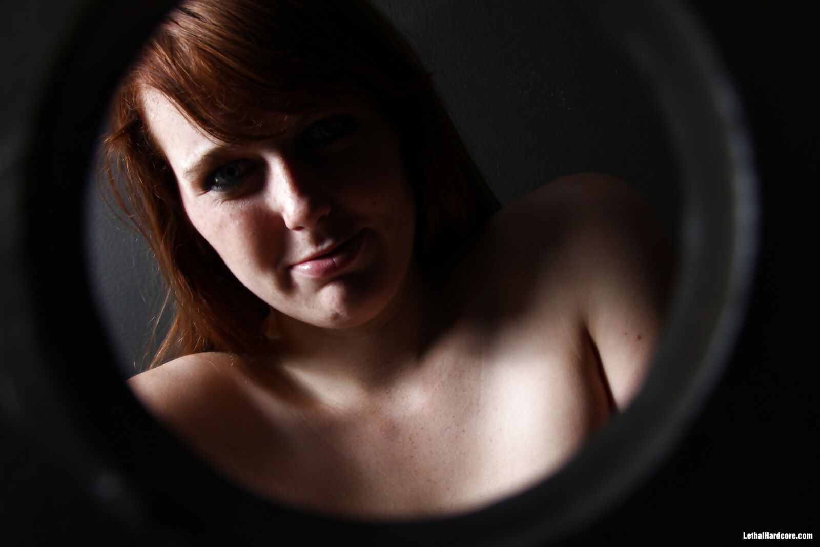 Emma Sucks Some Holy Cock At The Glory Hole