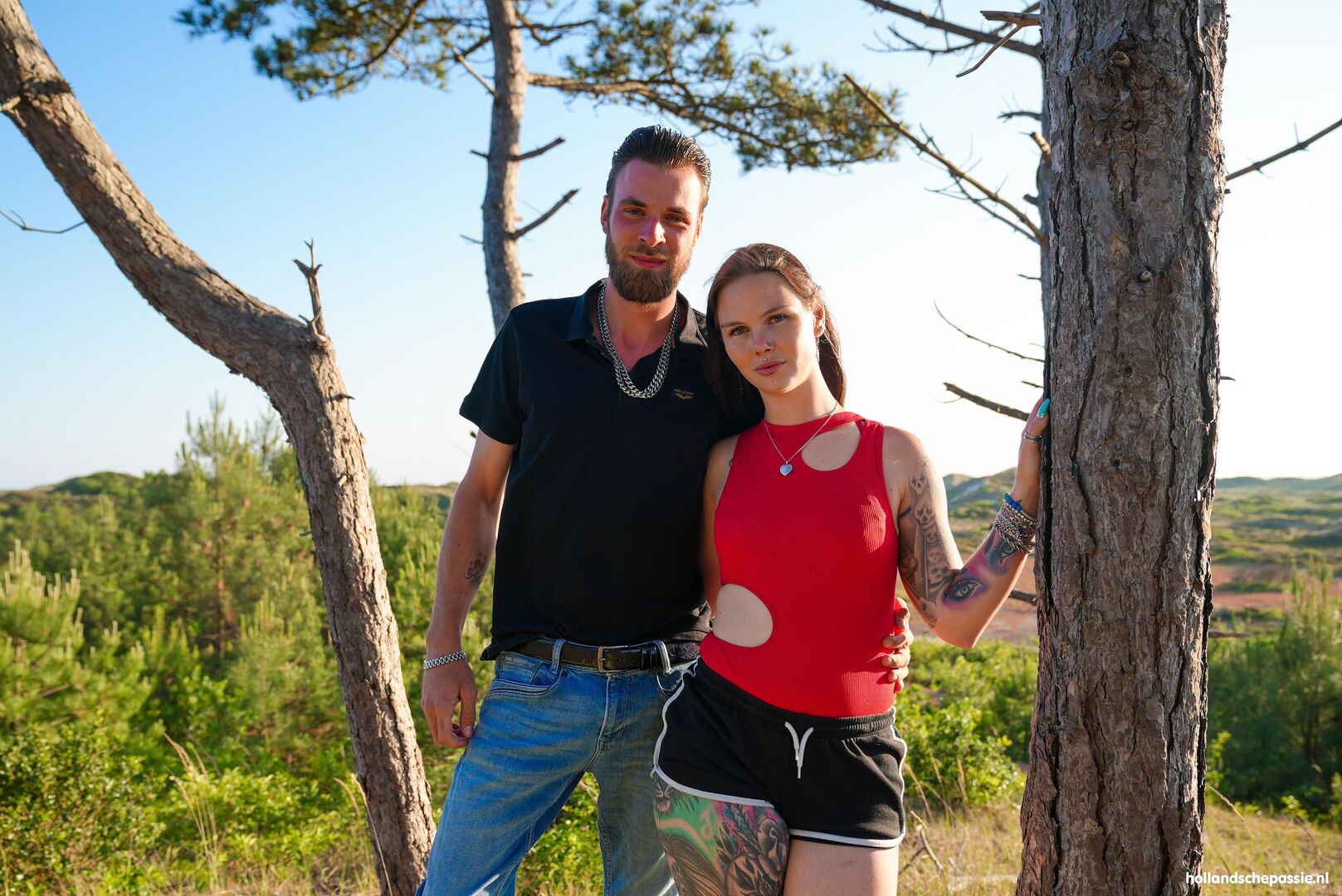 Buitensex met sexy Sacha Carina