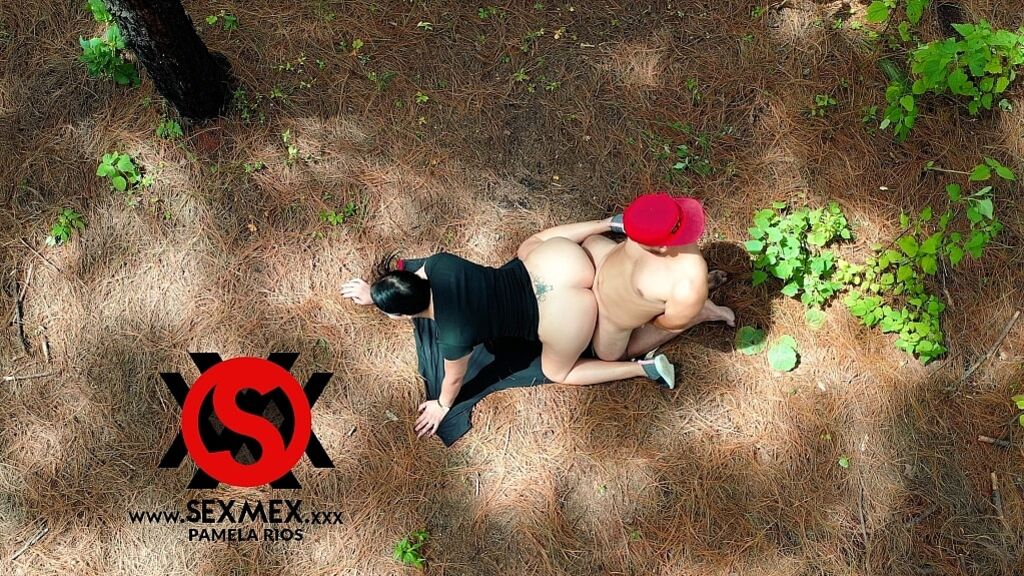 Fucking stepmom in the woods