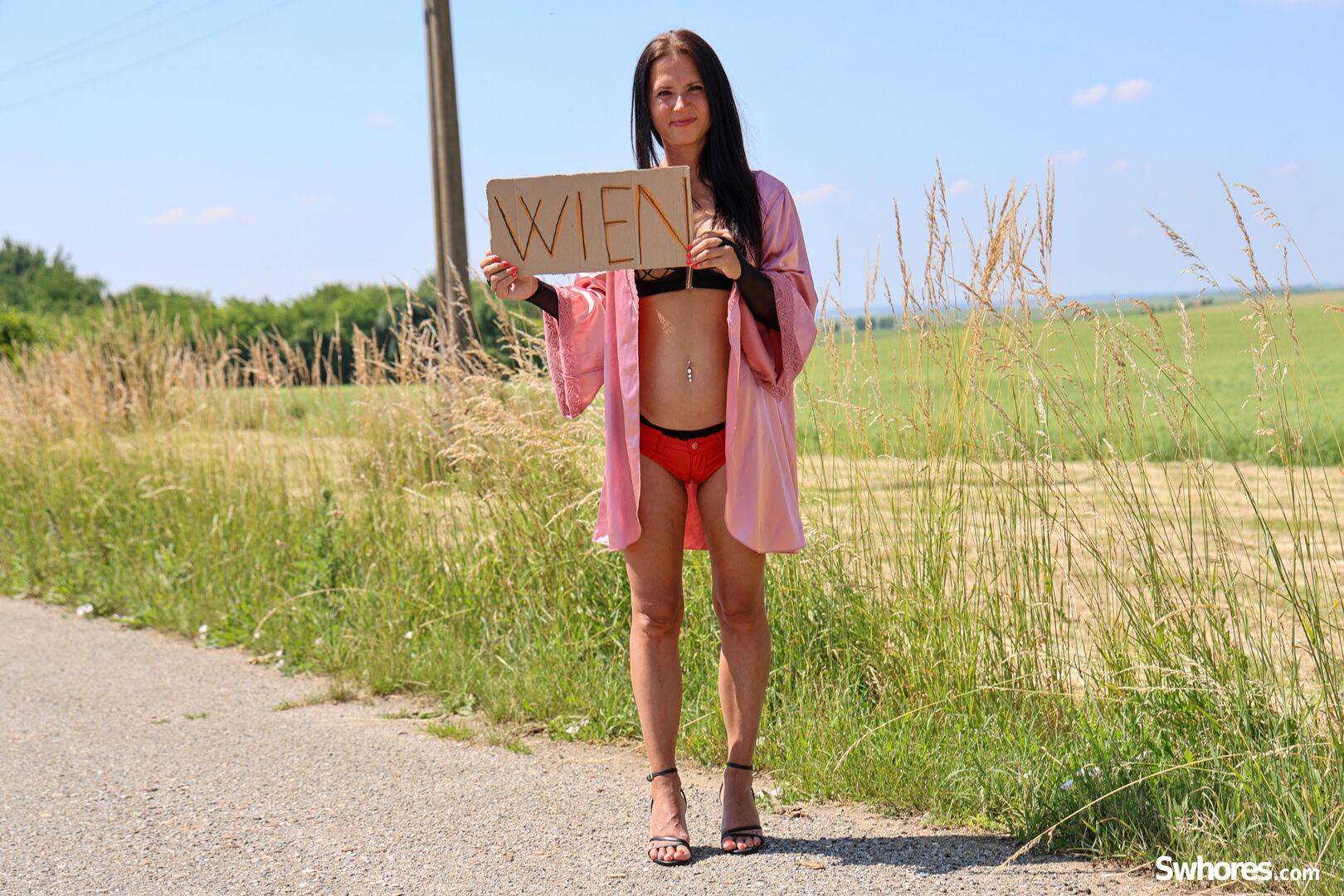 From hitchiking to street girl