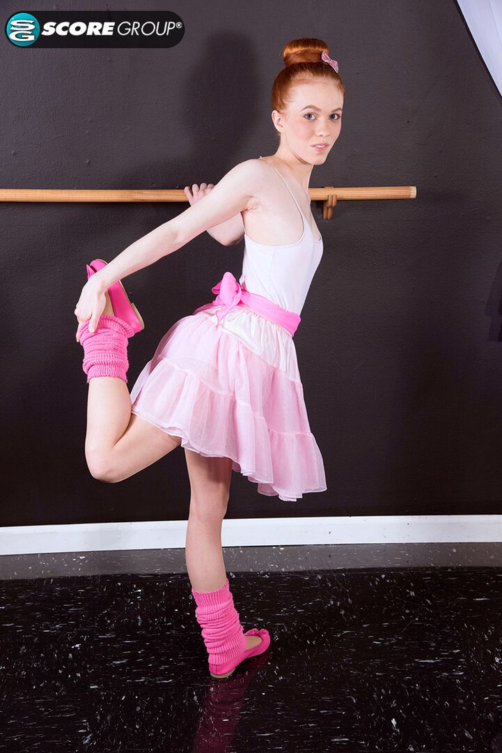 Tiny Dancer Dolly Little Makes Herself Cum After Dance Practice