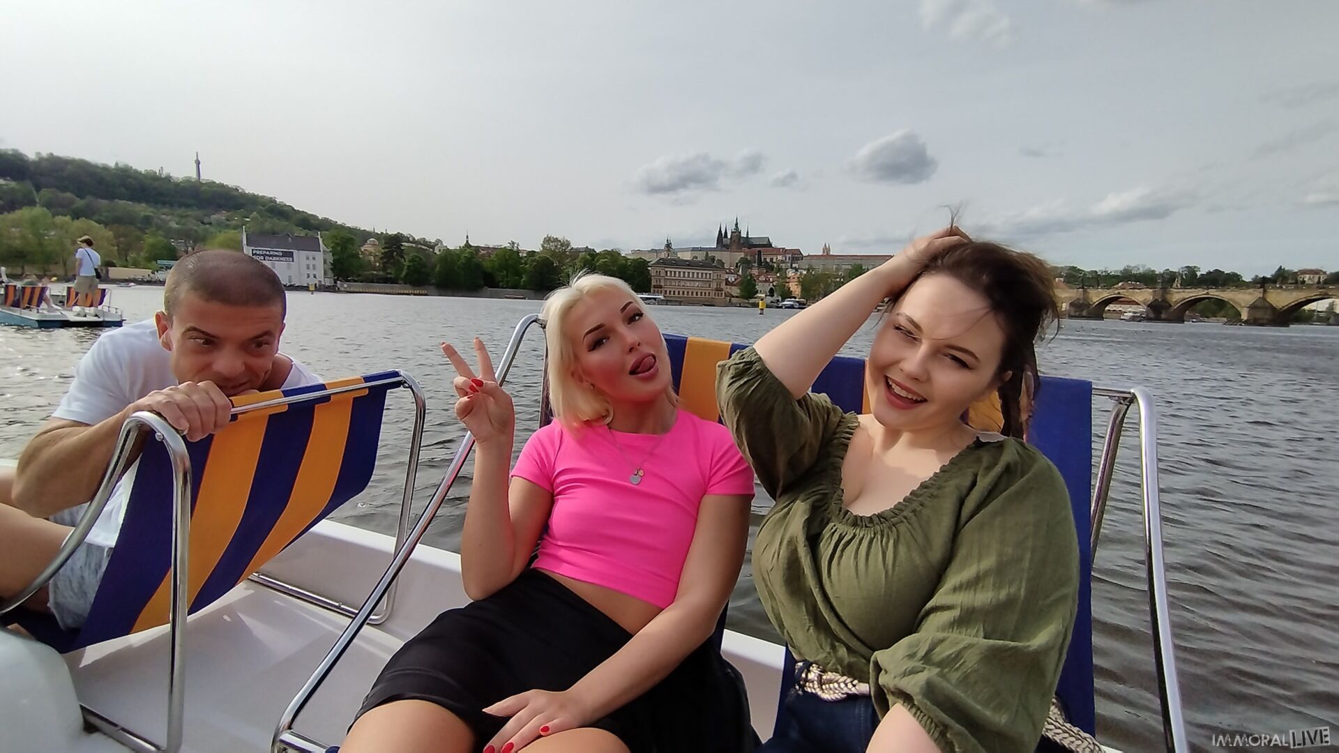 Boat Ride Leads To Surprise Threesome For Curious Wife Lovita Fate Part 2 of 3