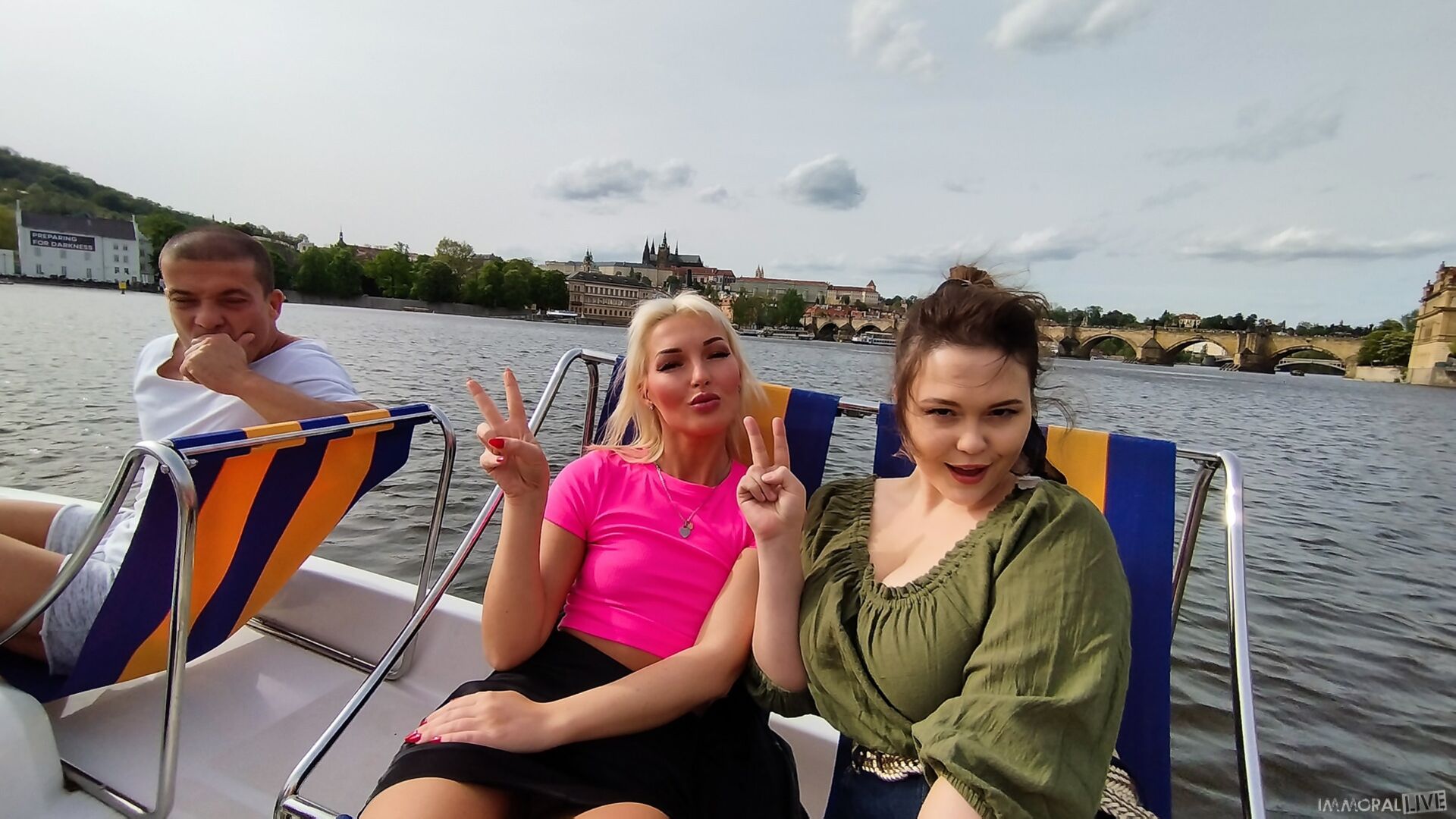 Boat Ride Leads To Surprise Threesome For Curious Wife Lovita Fate Part 2 of 3