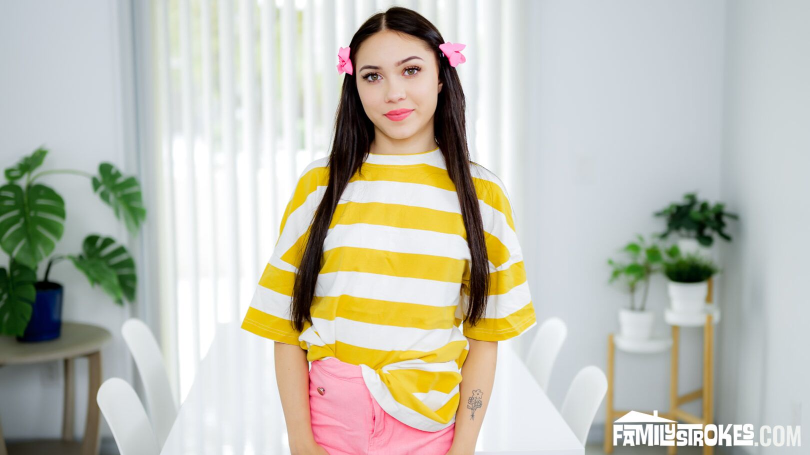 Mia’s Tight Virgin Pussy: Sex Lessons From Stepdad