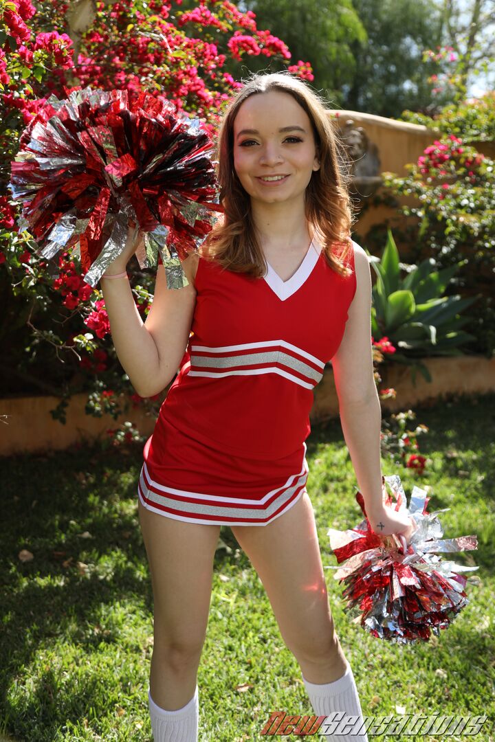 Cheerleader Selina Imai Gets Filled In After School