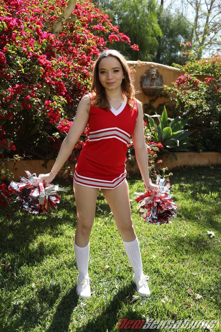 Cheerleader Selina Imai Gets Filled In After School