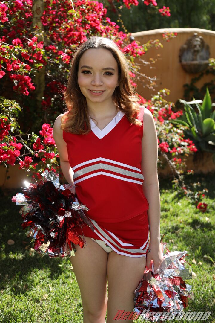 Cheerleader Selina Imai Gets Filled In After School