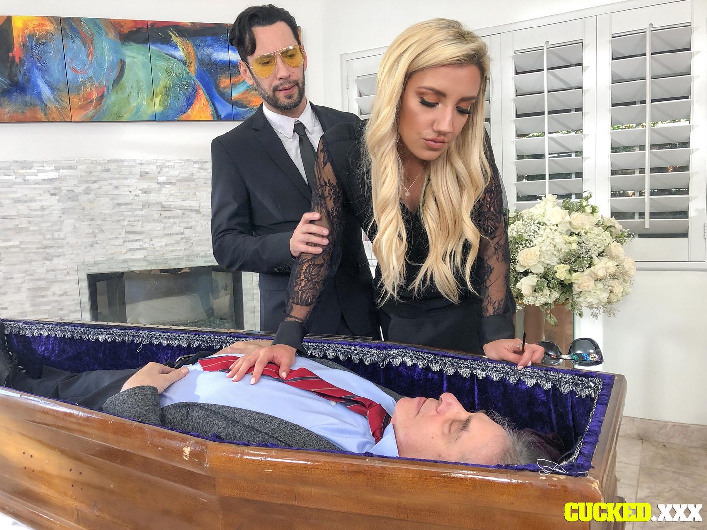 A Grieving Widow Gets That Cock She Truly Loves