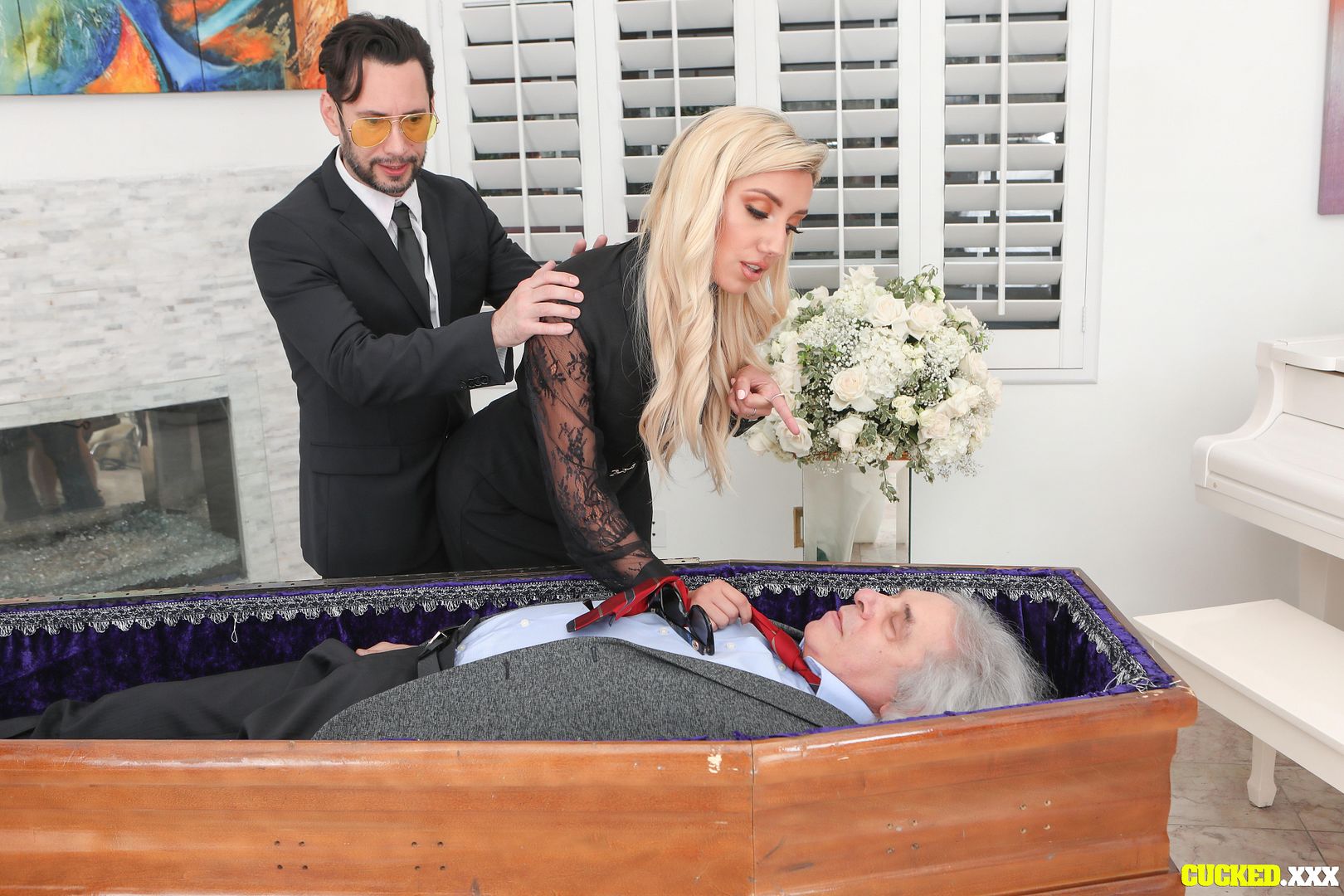 A Grieving Widow Gets That Cock She Truly Loves