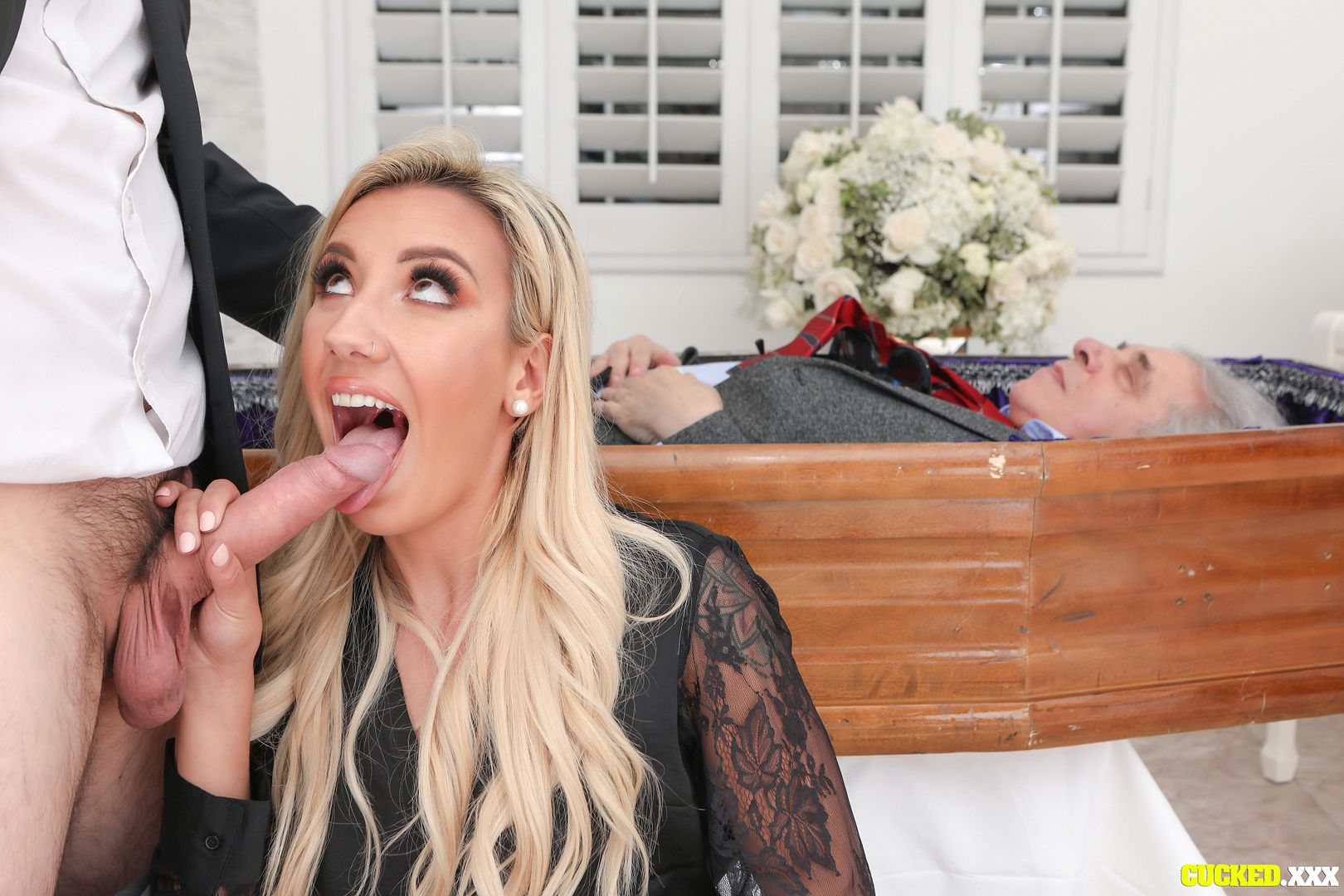 A Grieving Widow Gets That Cock She Truly Loves