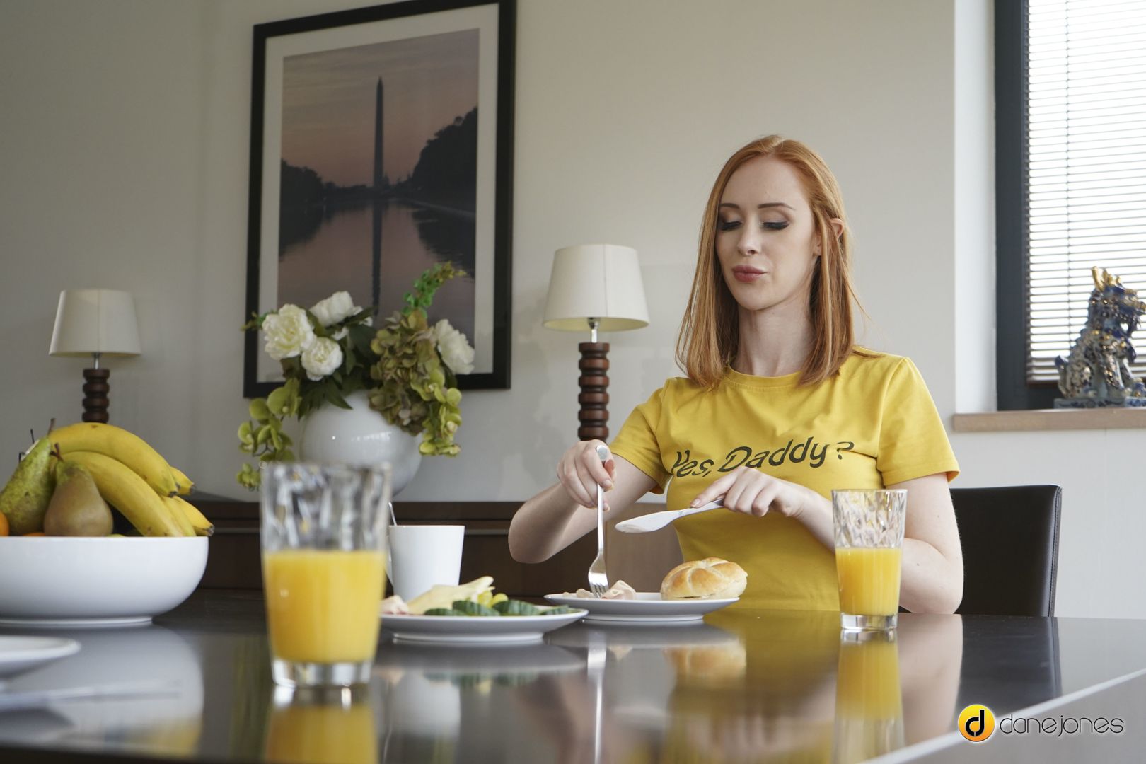 Redhead gets a quicky before work